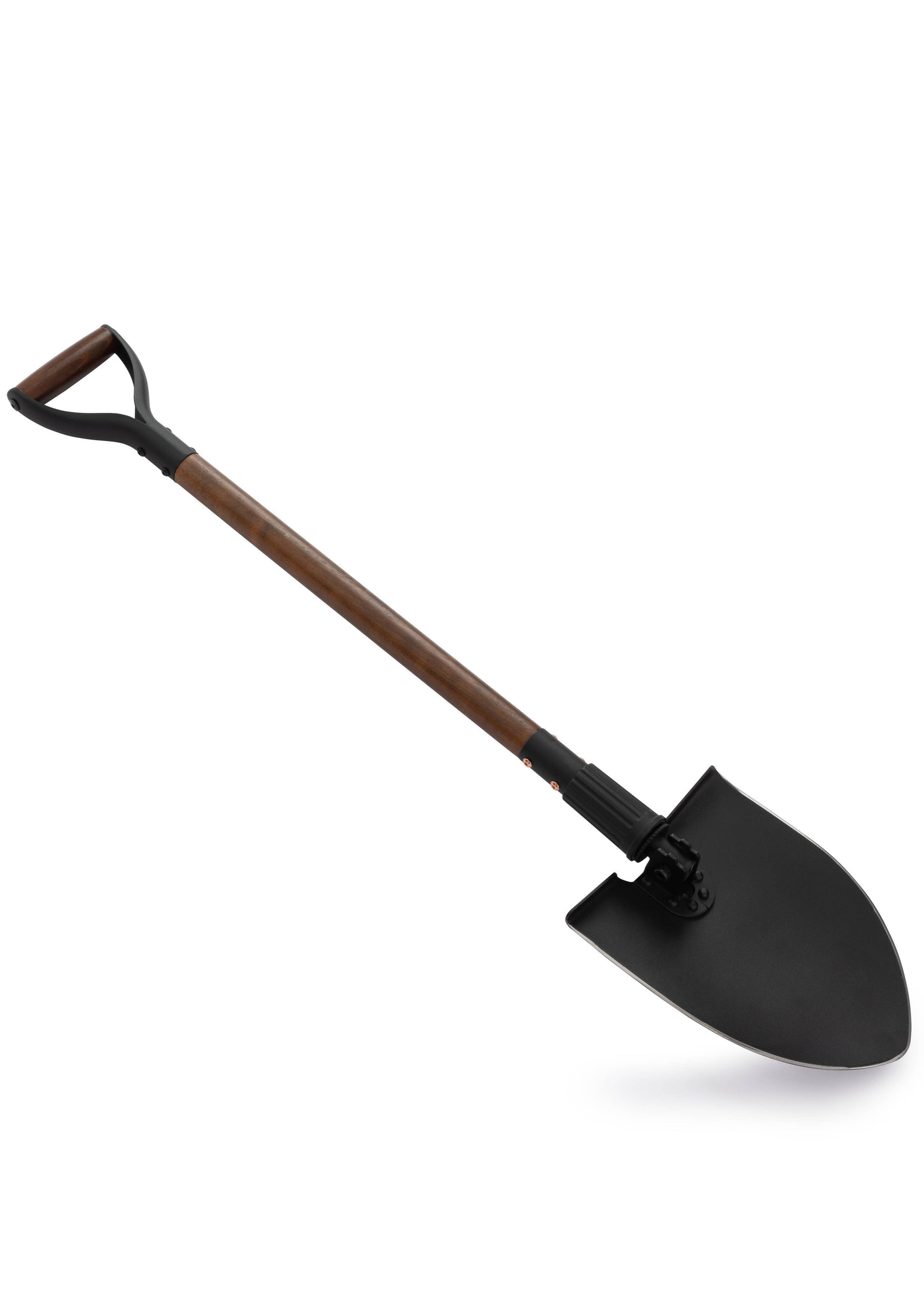 shovel fully extended