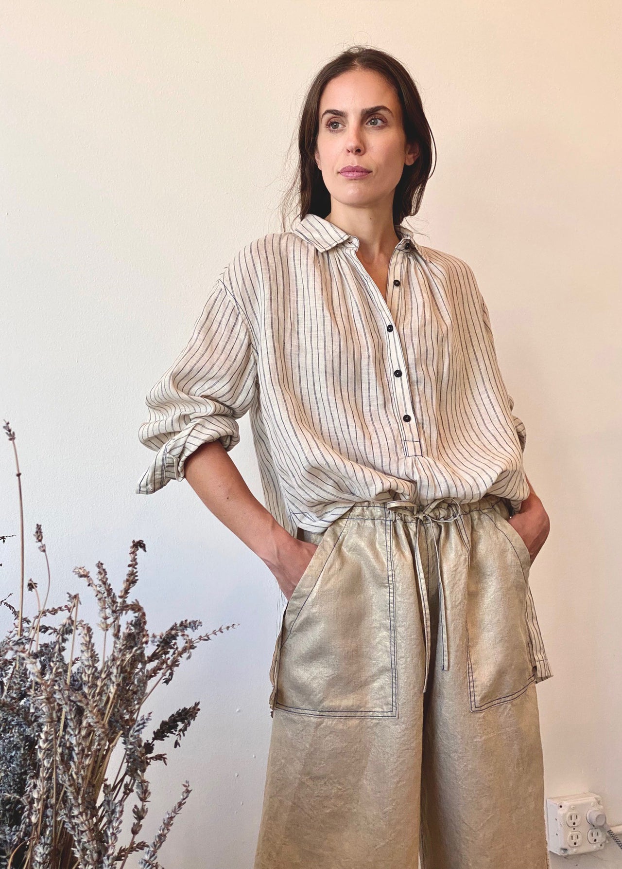 Linen Agnes Top