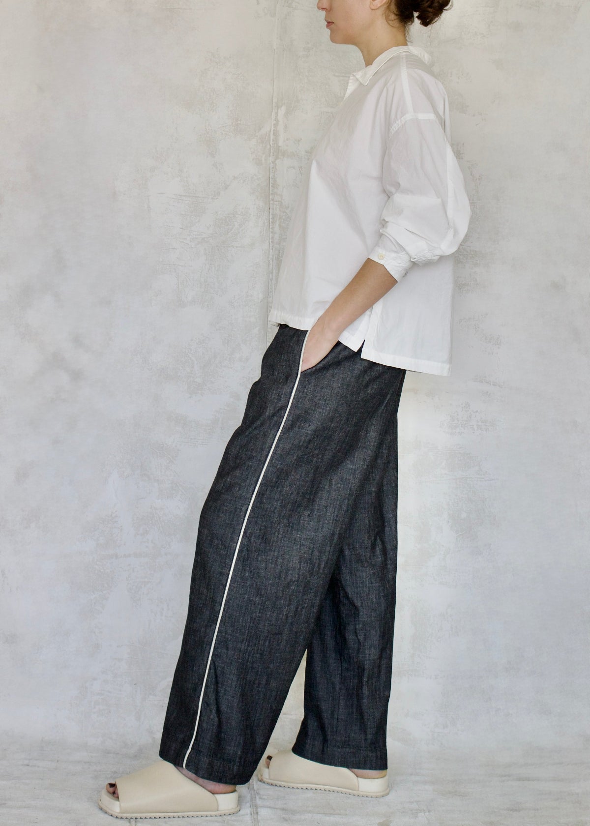 Denim PJ Garner's Pant side