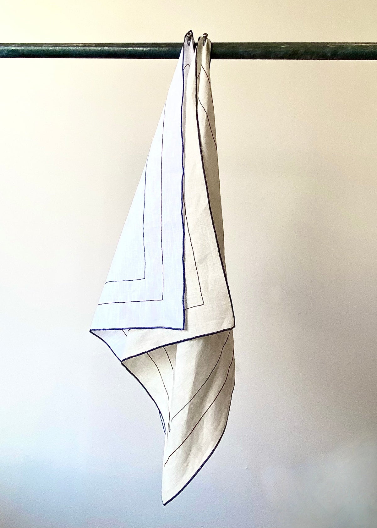 tea towel corner detail