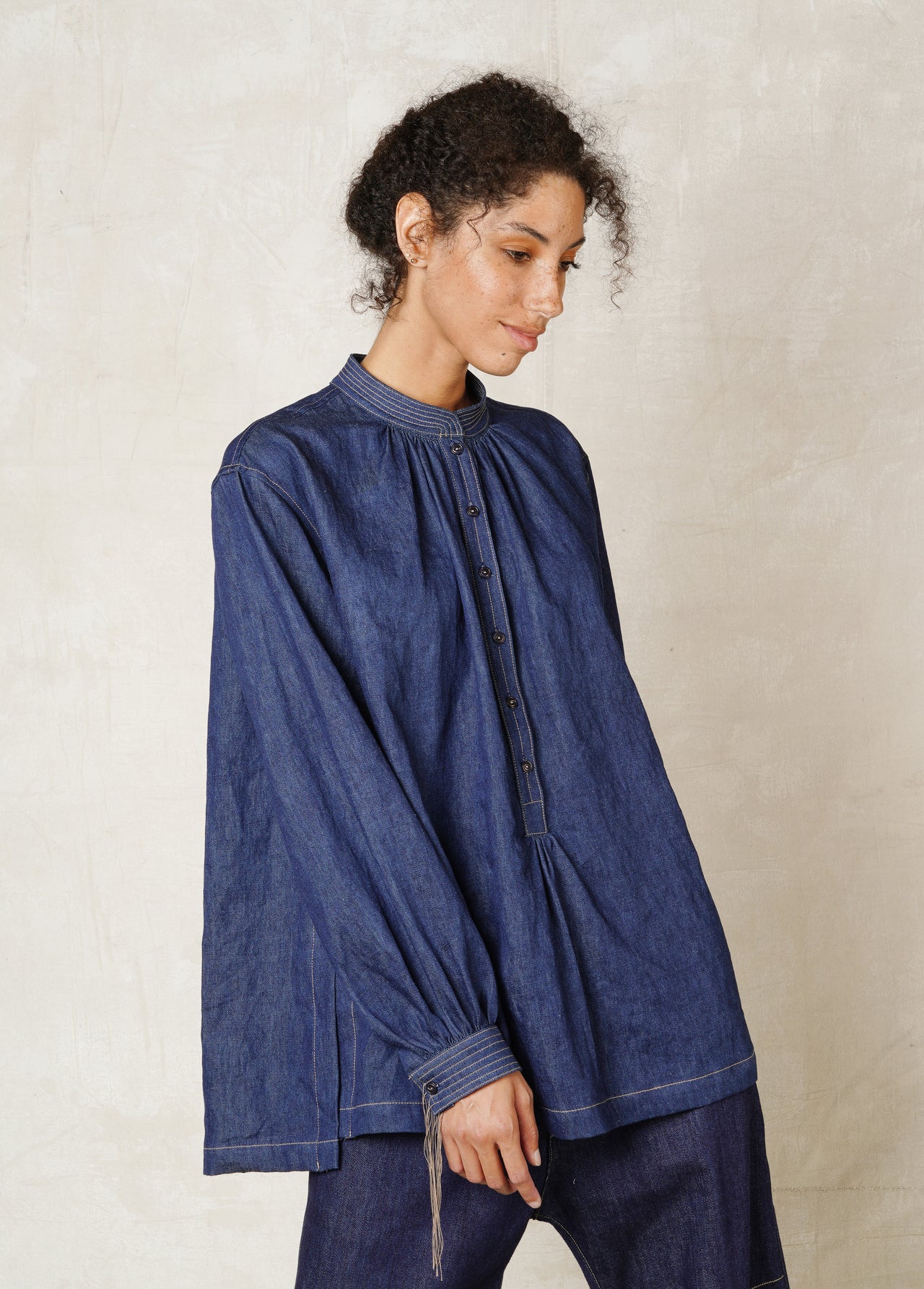 Agnes Top Denim