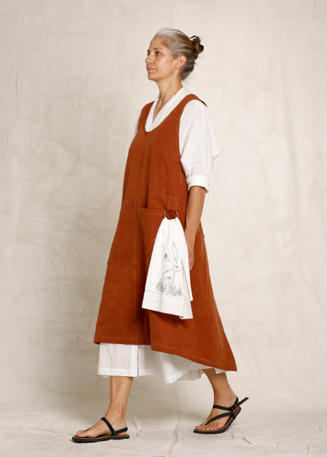 Linen Harvest Apron
