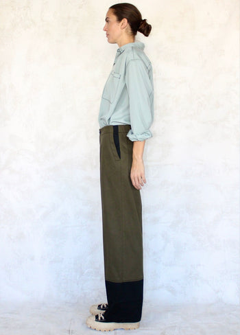 Cotton Twill Block Work Pant