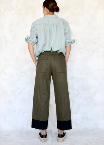 Cotton Twill Block Work Pant