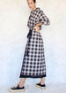 Plaid Reversible Wrap Skirt