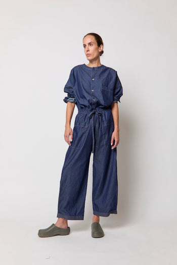 The Divine Indigo Worker's Shirt