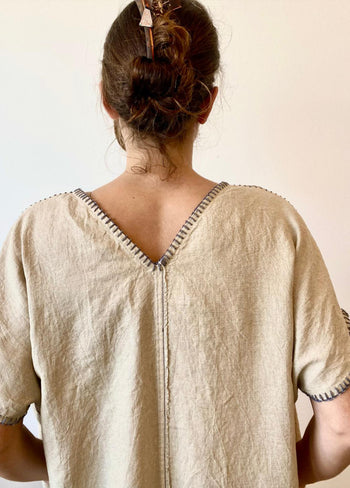 Praia Linen Caftan