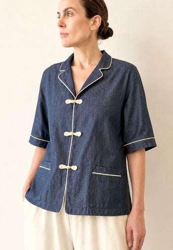 Indigo Artist Shirt