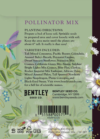 wildflower seeds for hummingbirds Help Hummingbirds - Pollinator Wildflower Seed Packets
