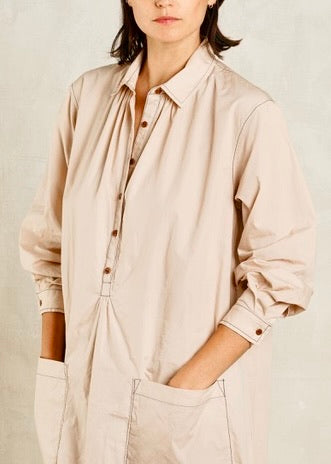 Cotton Poplin Agnes Dress