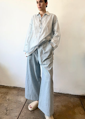 Striped Cotton Picker's Pant