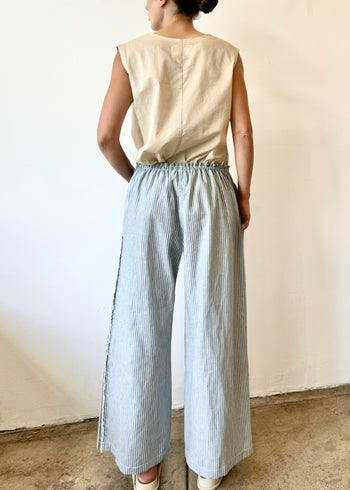 Striped Cotton Picker's Pant