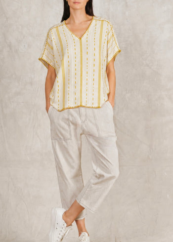 Striped Praia Tunic