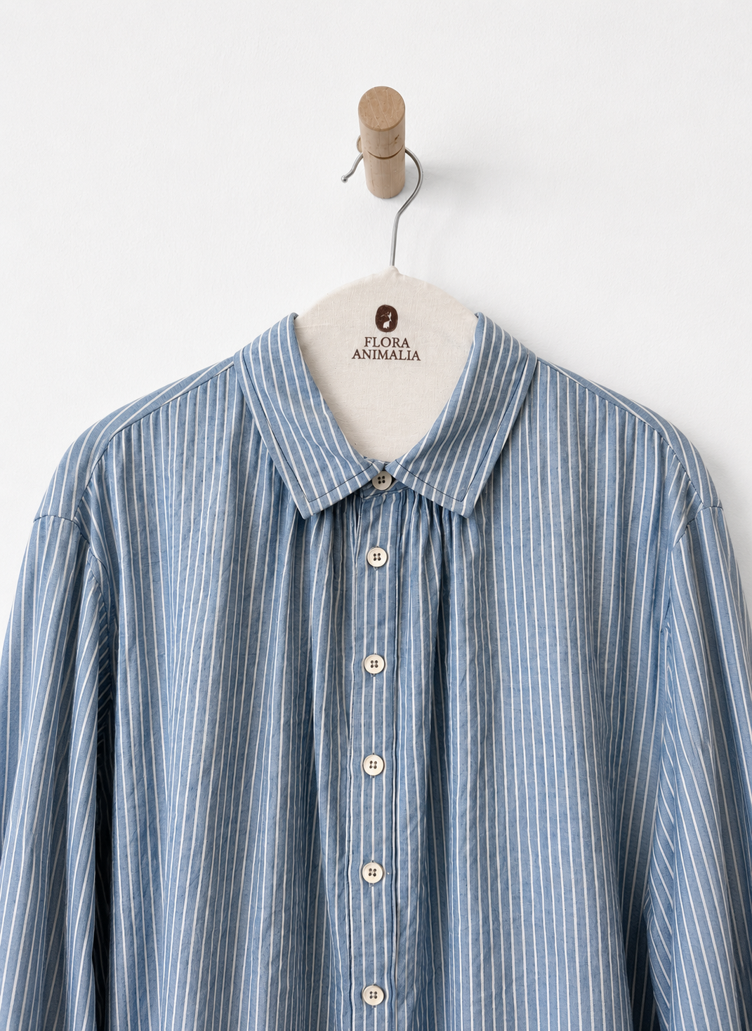 Blue Striped Agnes Shirt