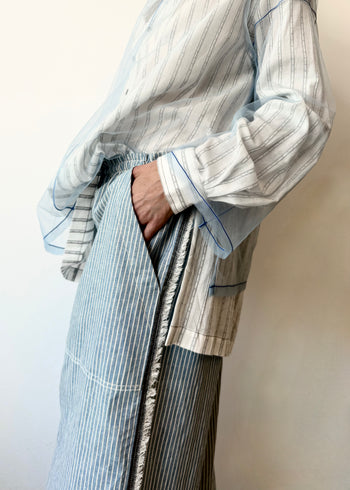 Striped Cotton Picker's Pant