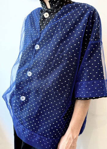 Short Sleeve Tulle Tee