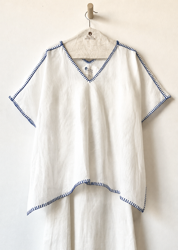 Linen Praia Tunic