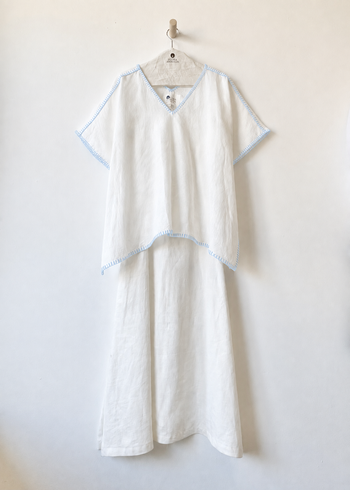 Linen Praia Tunic