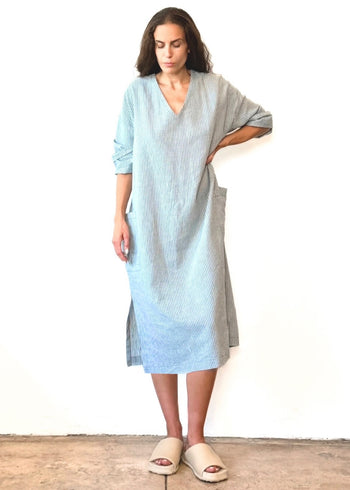 Striped Cotton Lanatus Dress