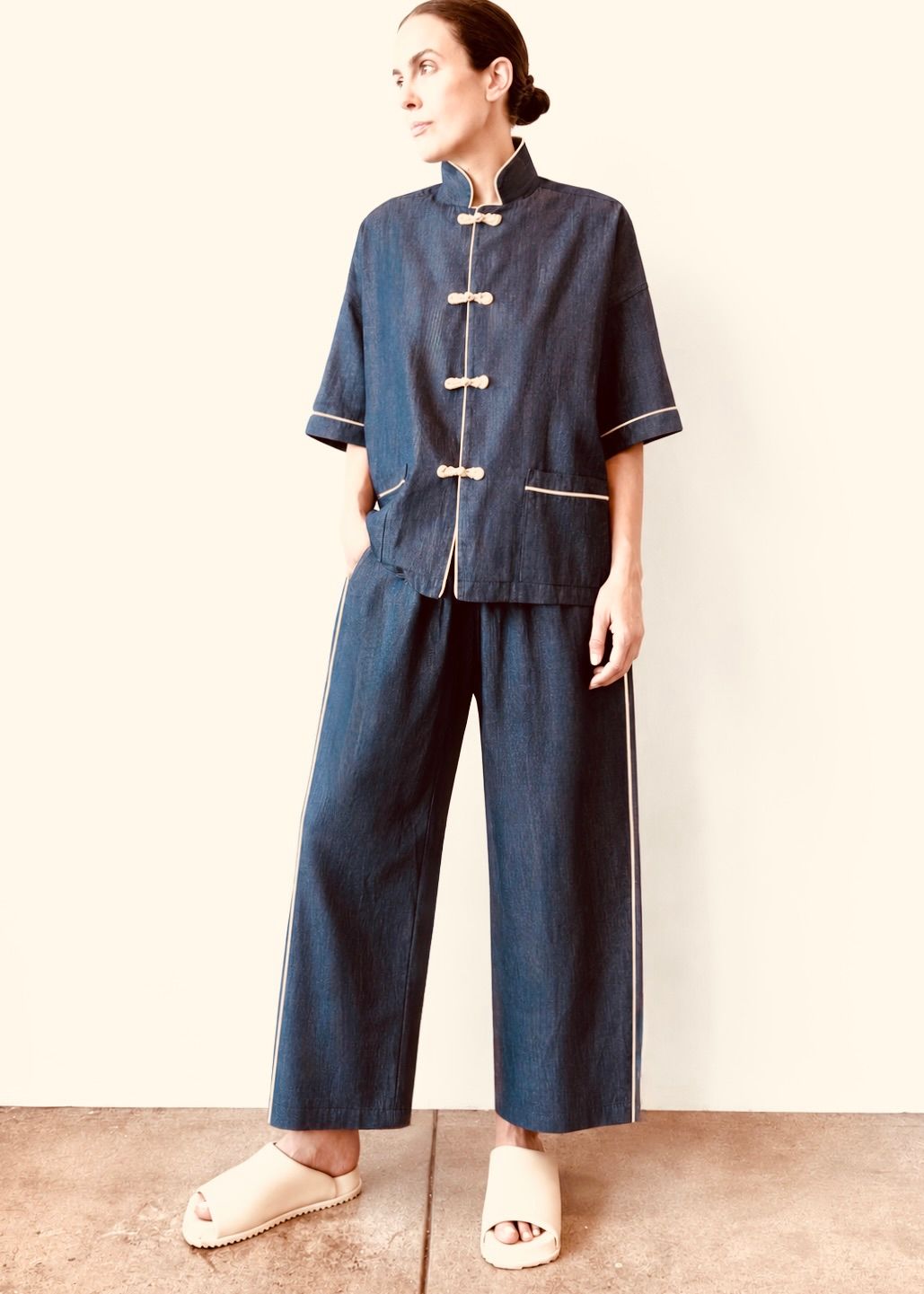 Indigo Artist Shirt