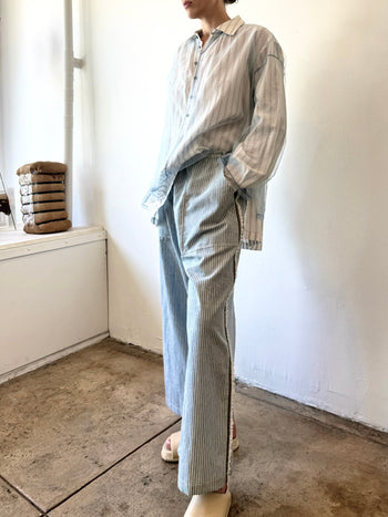 Striped Cotton Picker's Pant