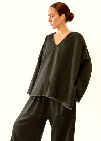 Long Sleeve Praia Tunic