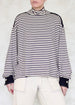 striped turtleneck front