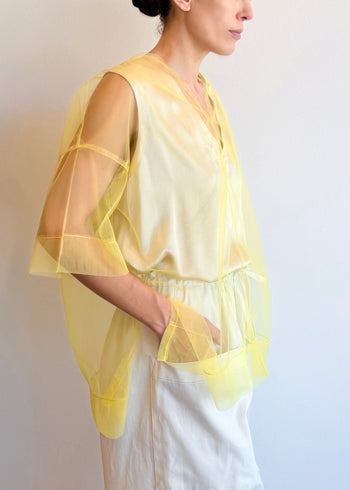 Short Sleeve Tulle Tee