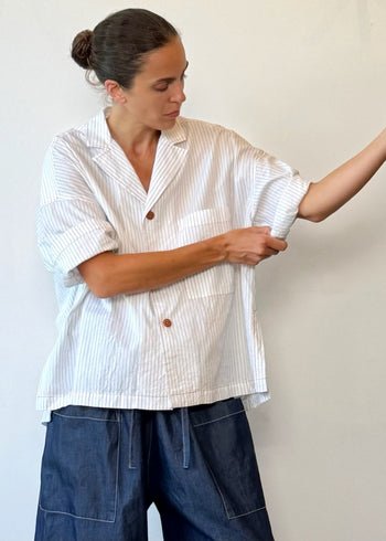 Notebook Stripe Artist's Shirt