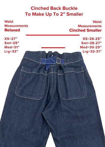 Denim Artist's Pant