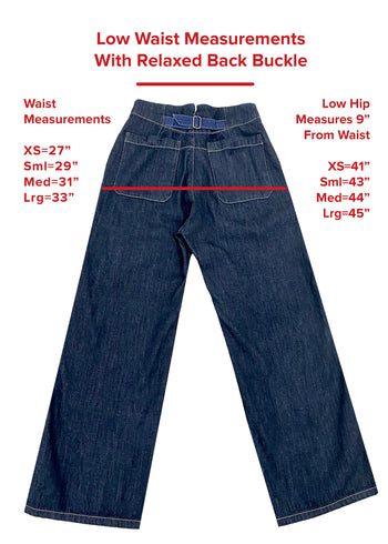 Denim Artist's Pant