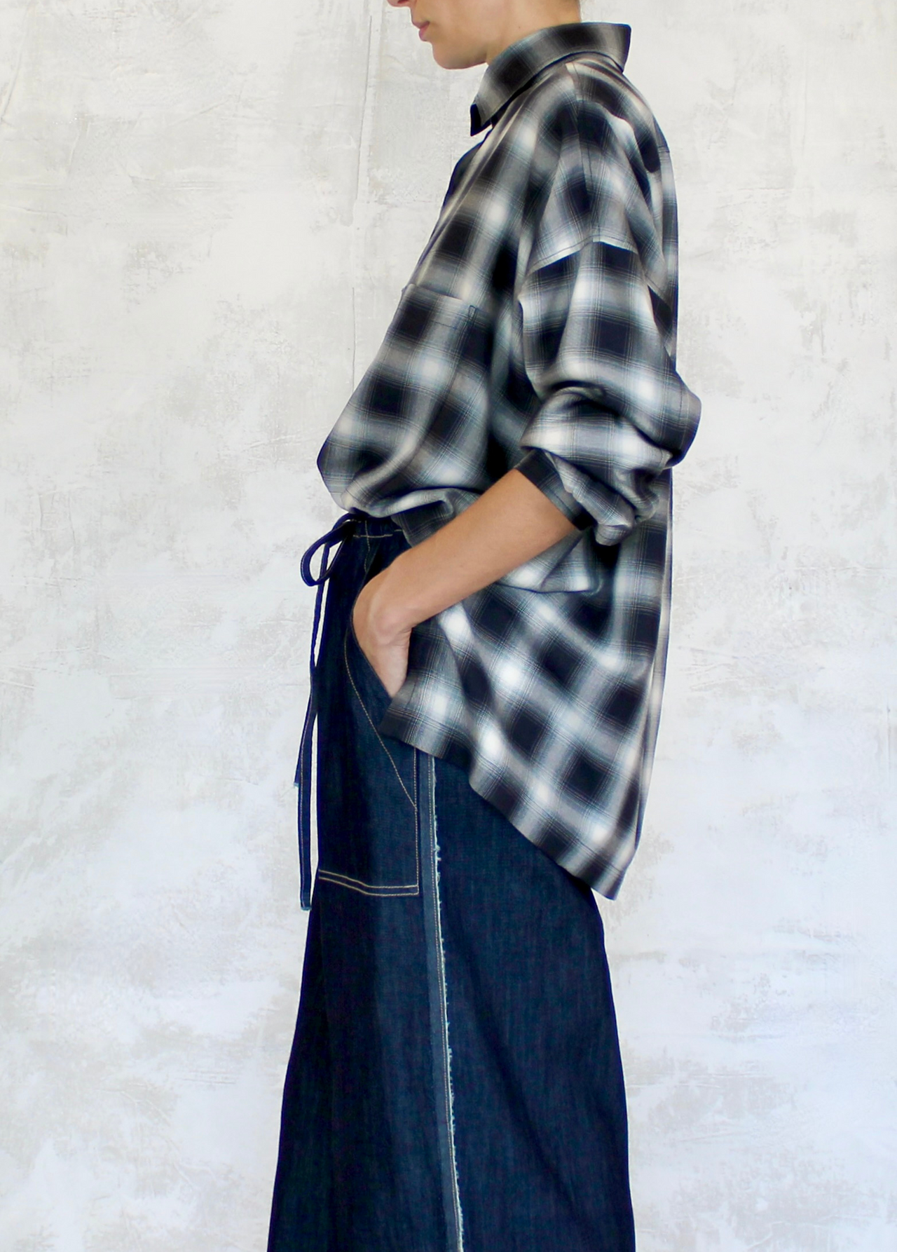 Plaid Gatherer's Shirt
