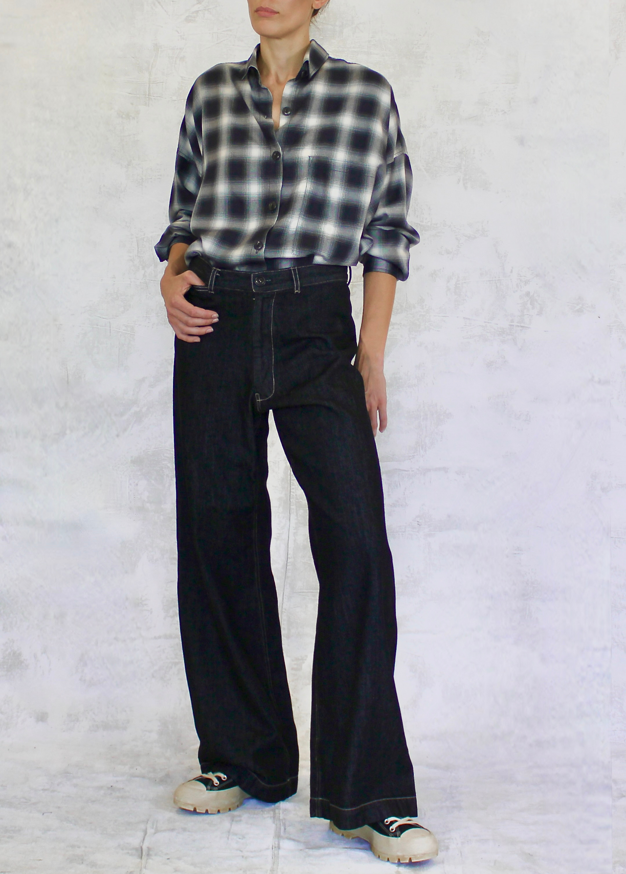 Plaid Gatherer's Shirt