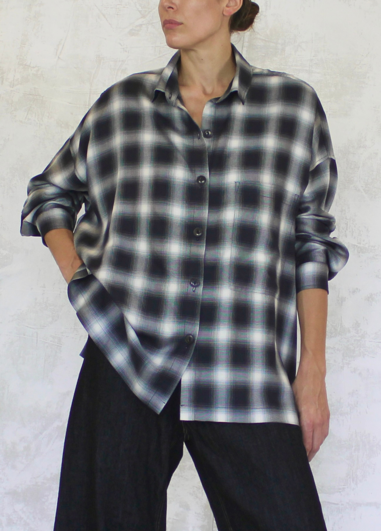 Plaid Gatherer's Shirt
