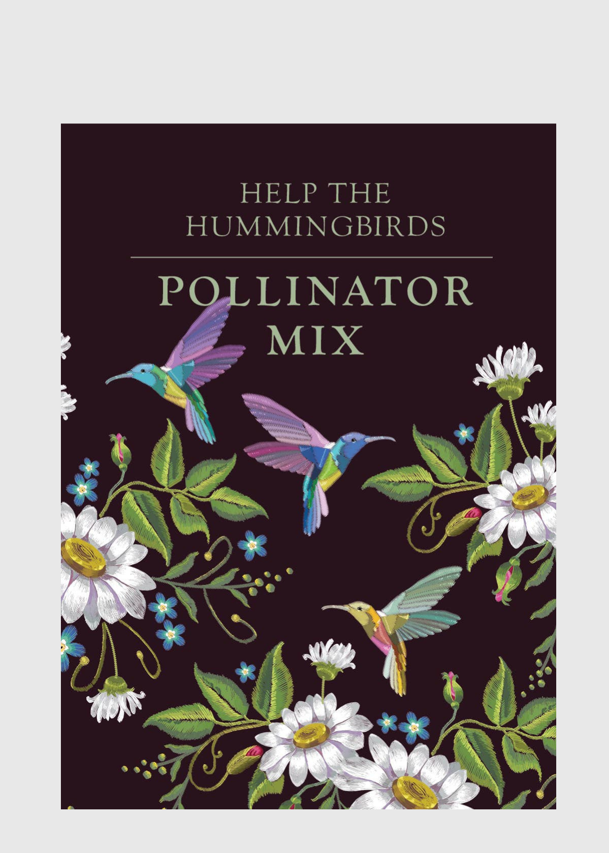 Help Hummingbirds - Pollinator Wildflower Seed Packets
