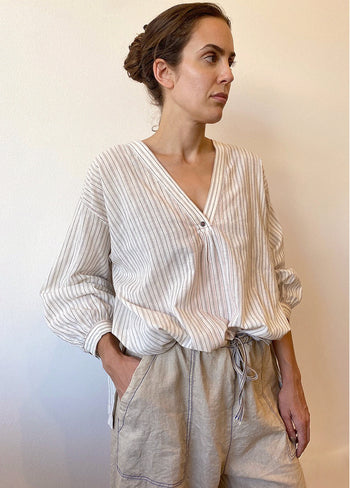 Cotton Summer Farmer's Smock