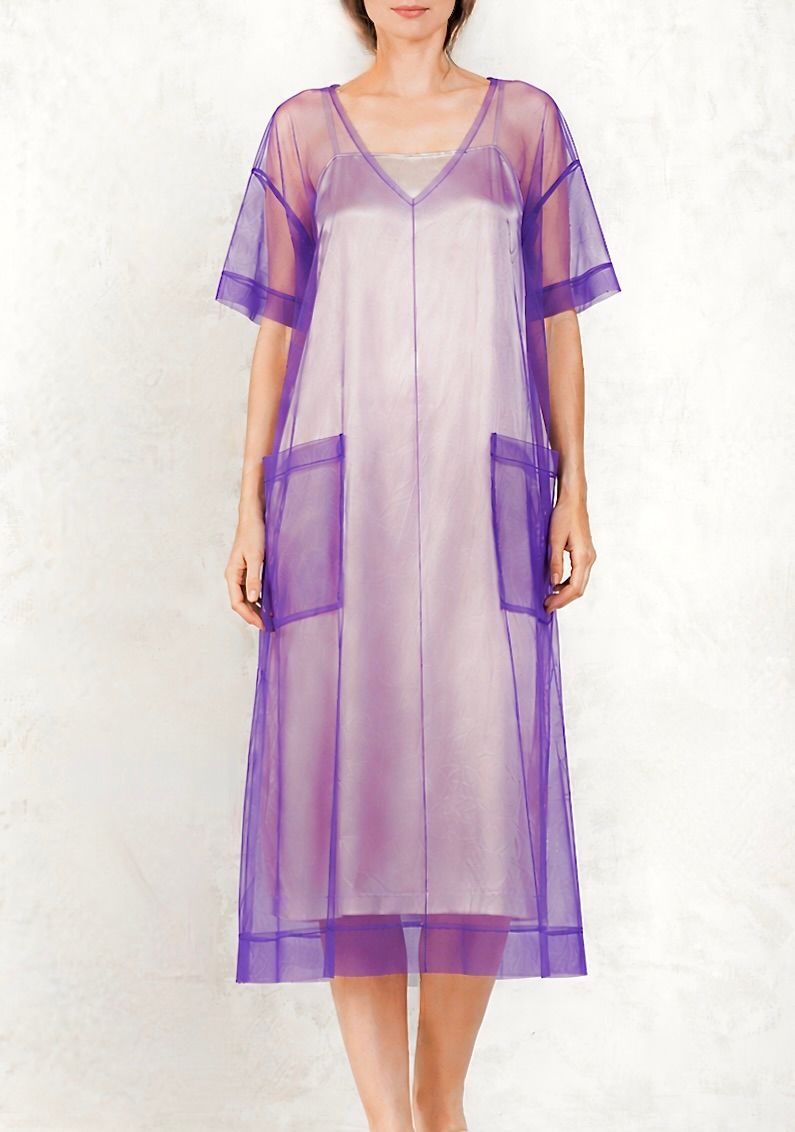slip dress for sheer dress Perennial Slip Dress