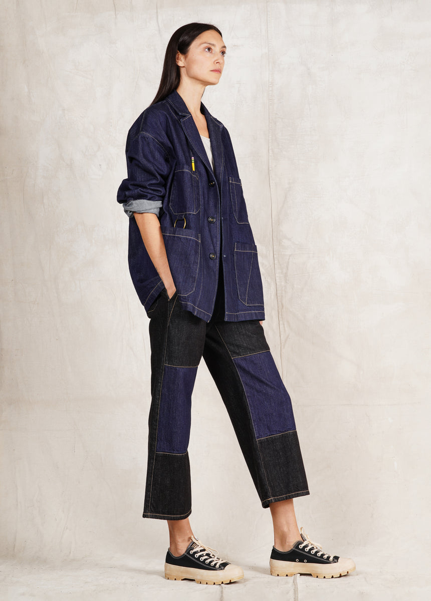 Denim New Worker's Jacket | FLORA ANIMALIA