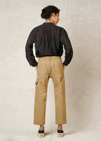 Makers pant walnut back
