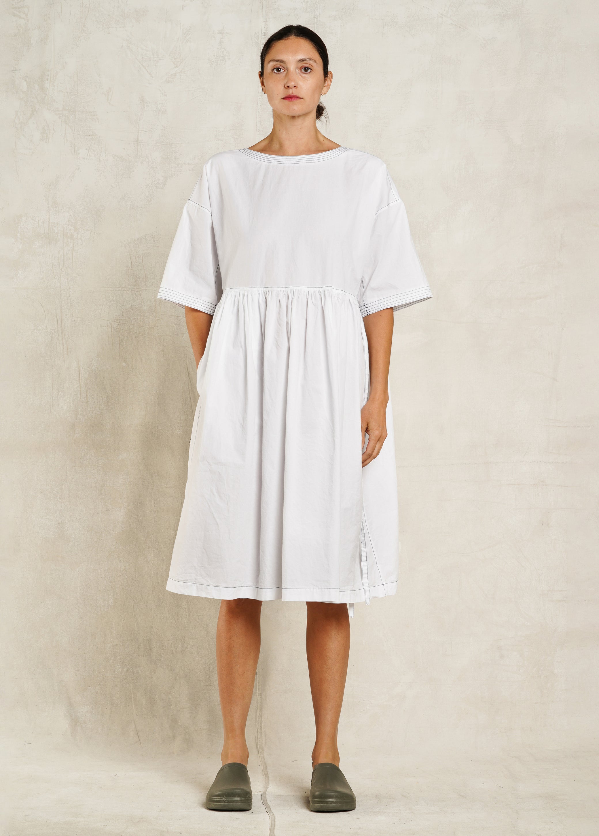 Poplin Cotton Garden Dress - FLORA ANIMALIA Poplin Cotton Garden Dress - FLORA ANIMALIA