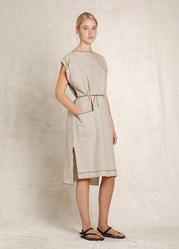 Linen Farmers Market Dress