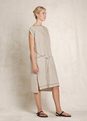 Linen Farmers Market Dress