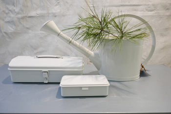 Waterfall Watering Can Off White