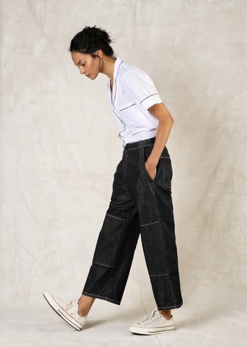 Denim Artist's Pant